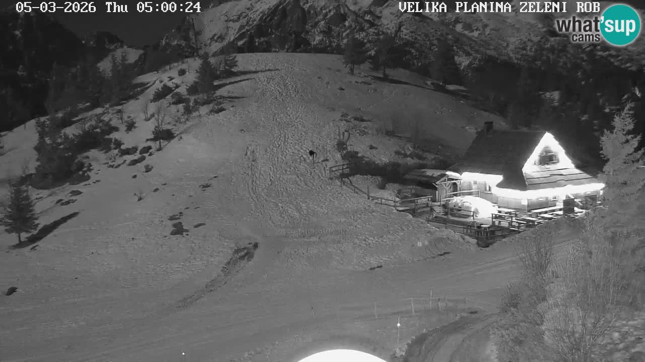 Zeleni Rob | Webcam live Velika Planina