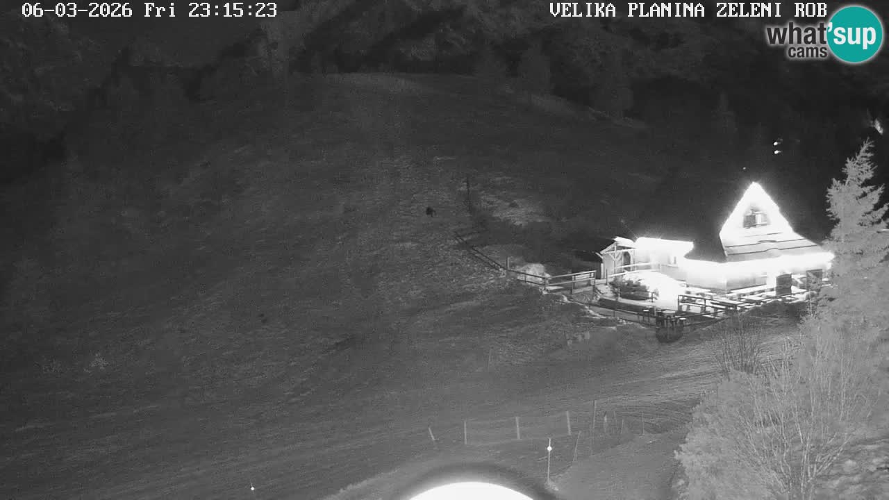 Zeleni Rob – Webcam live | Velika Planina