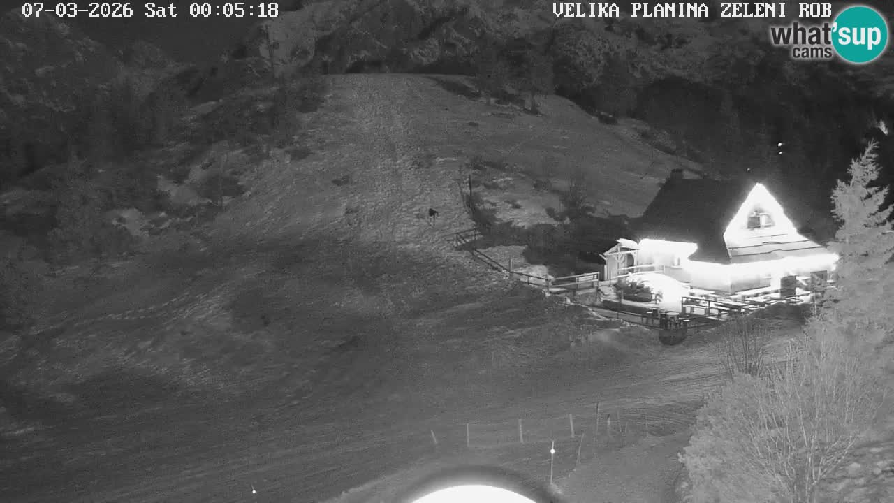 Zeleni Rob – Webcam live | Velika Planina
