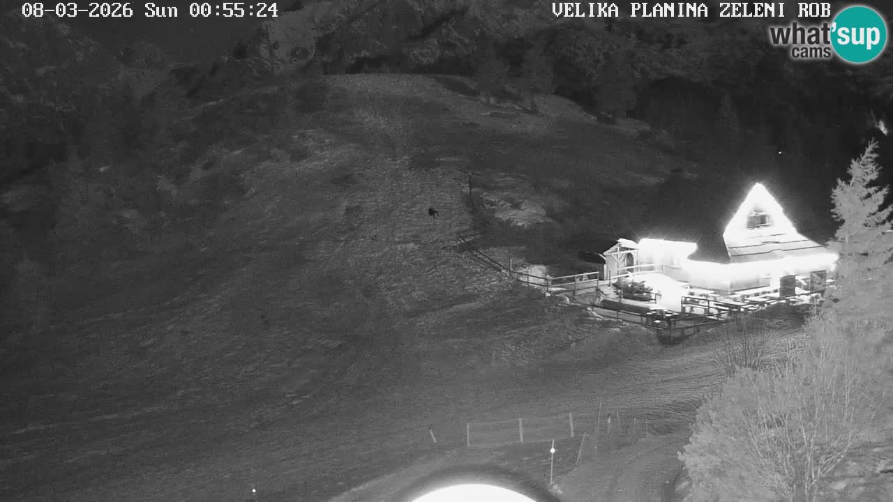 Zeleni Rob – Webcam live | Velika Planina