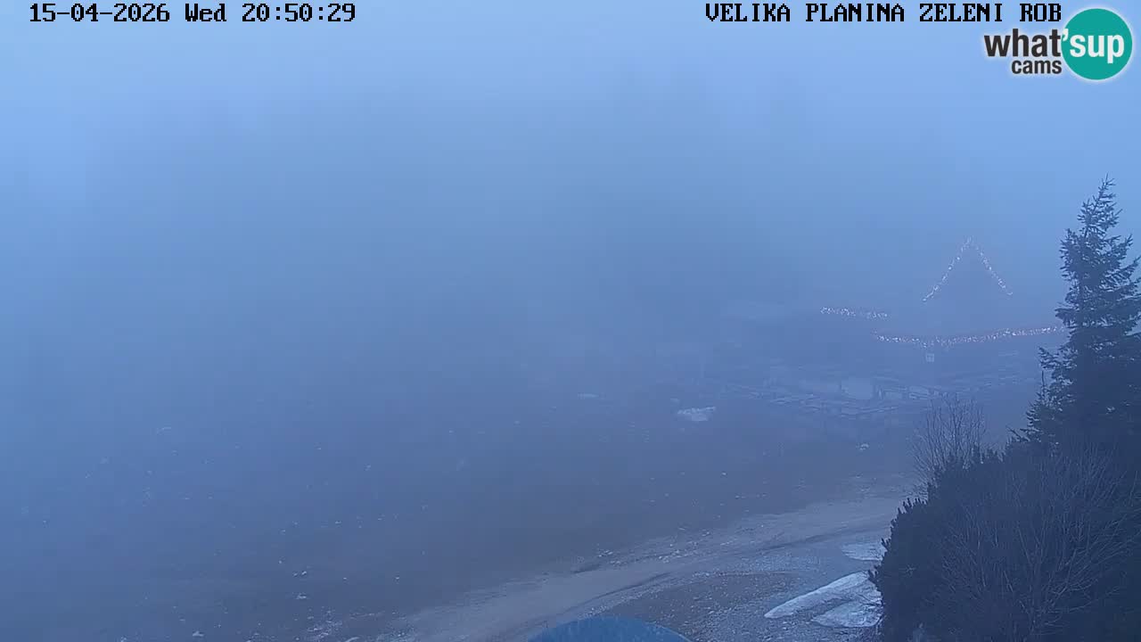Zeleni Rob – Webcam live | Velika Planina