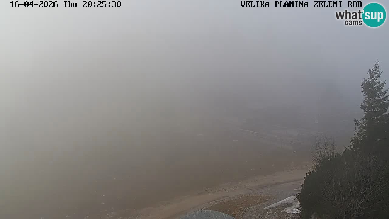Zeleni Rob | Webcam live Velika Planina