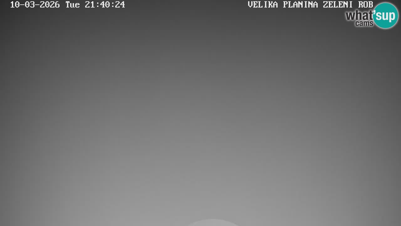 Zeleni Rob | Webcam en vivo Velika Planina