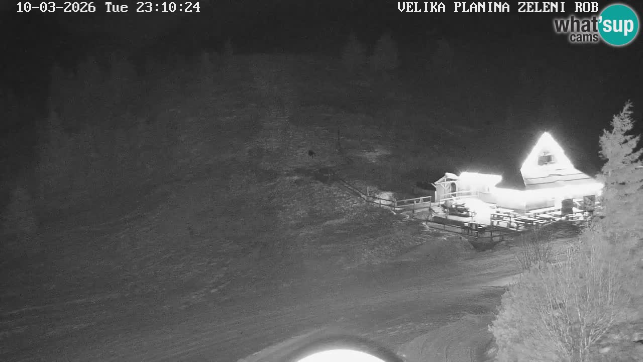 Zeleni Rob – Webcam live | Velika Planina