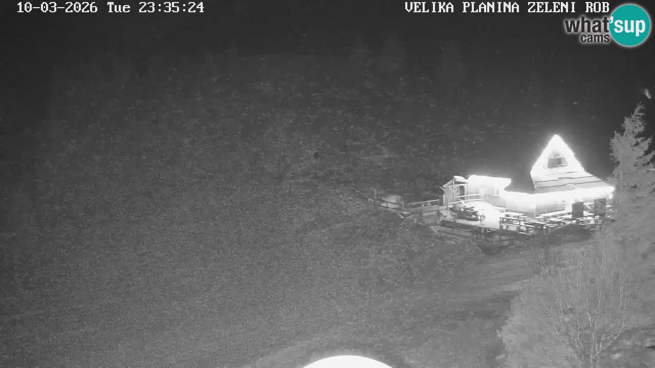Zeleni Rob – Webcam live | Velika Planina