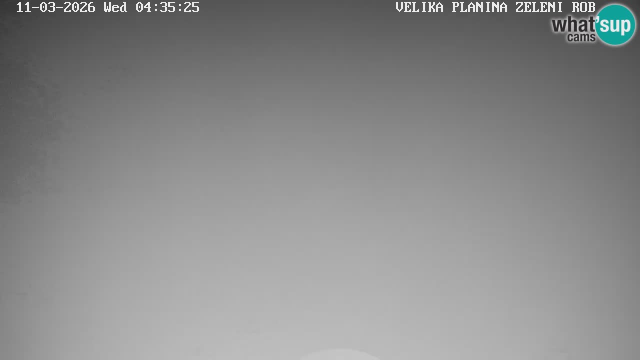Zeleni Rob – Webcam live | Velika Planina