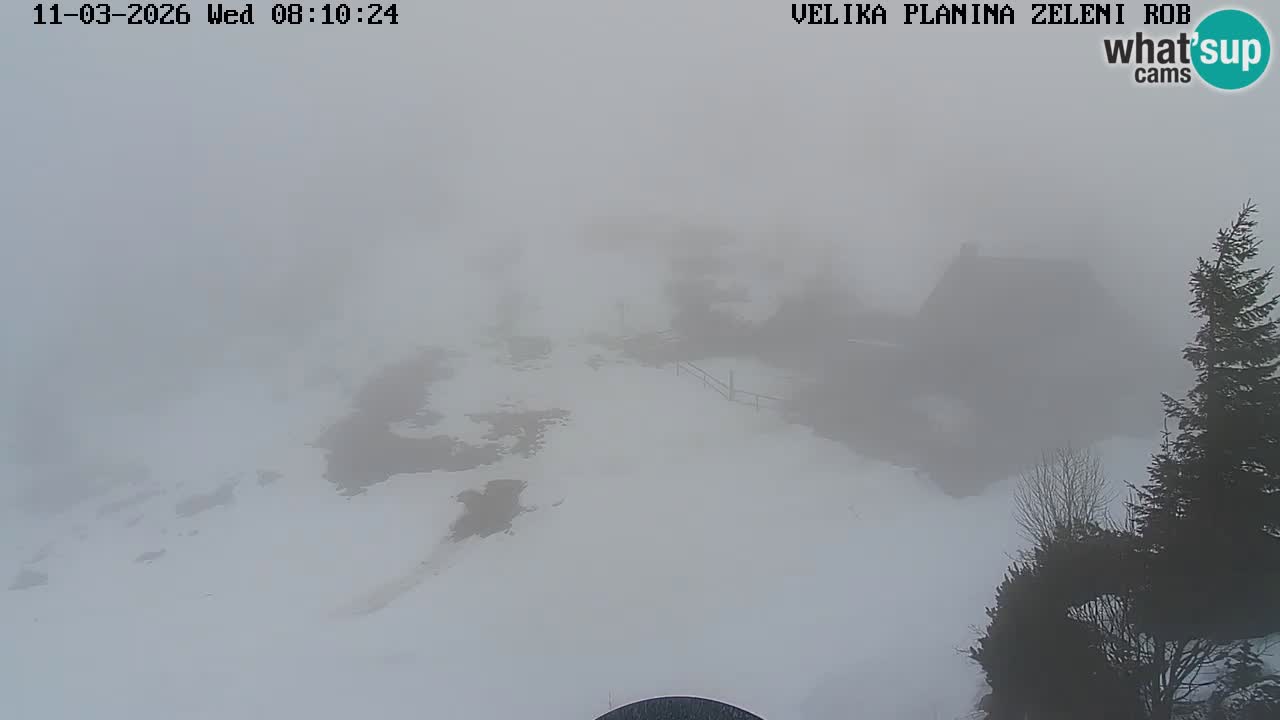 Zeleni Rob | Webcam live Velika Planina
