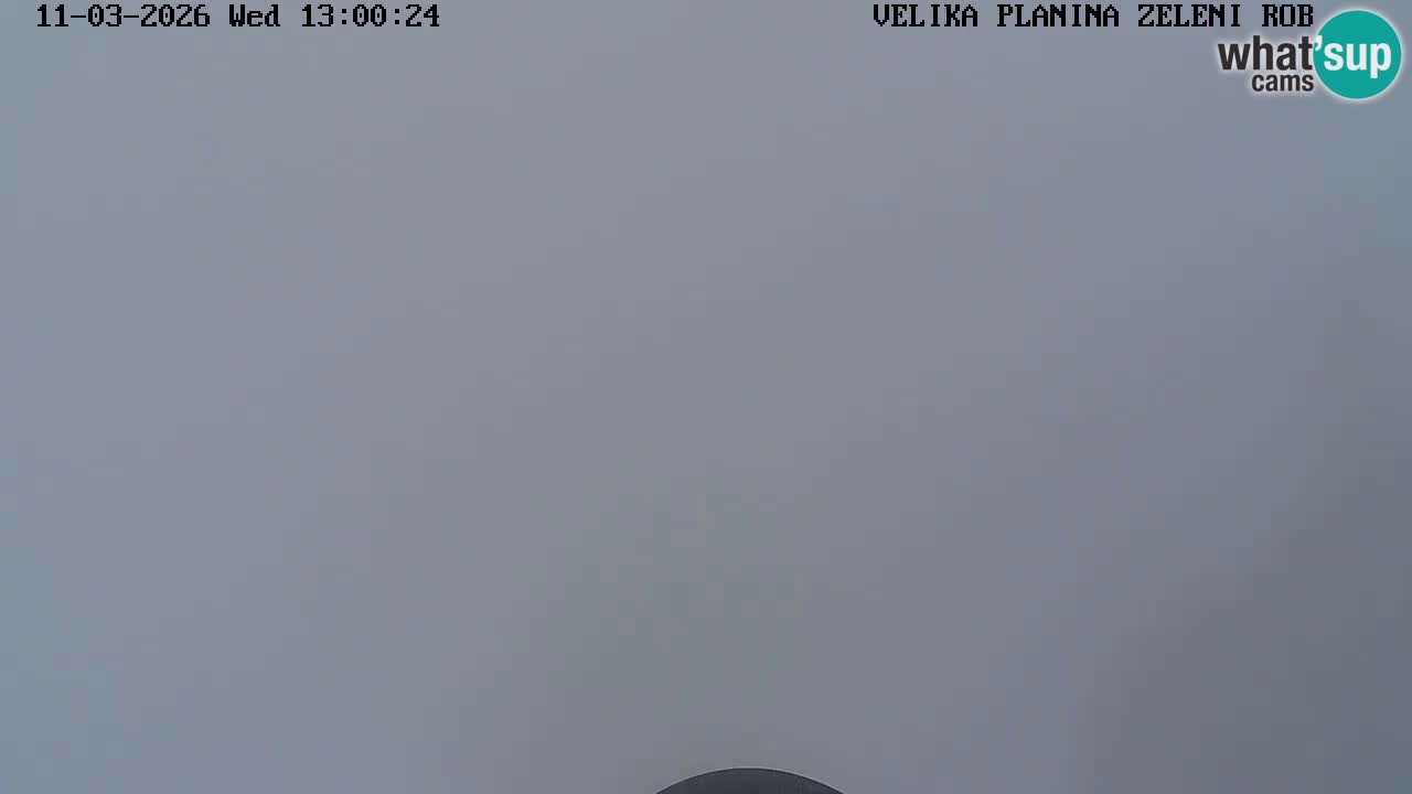 Zeleni Rob | Webcam live Velika Planina