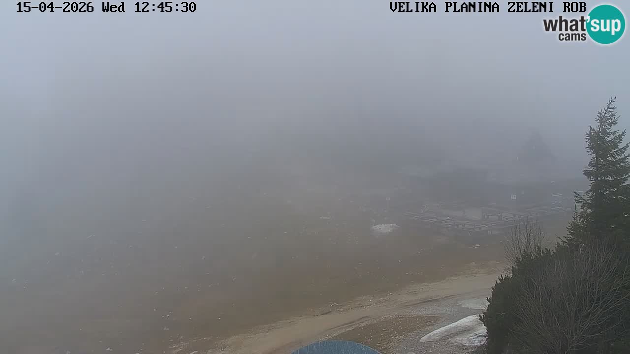 Zeleni Rob | Webcam live Velika Planina