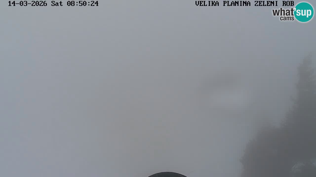 Zeleni Rob – Webcam live | Velika Planina