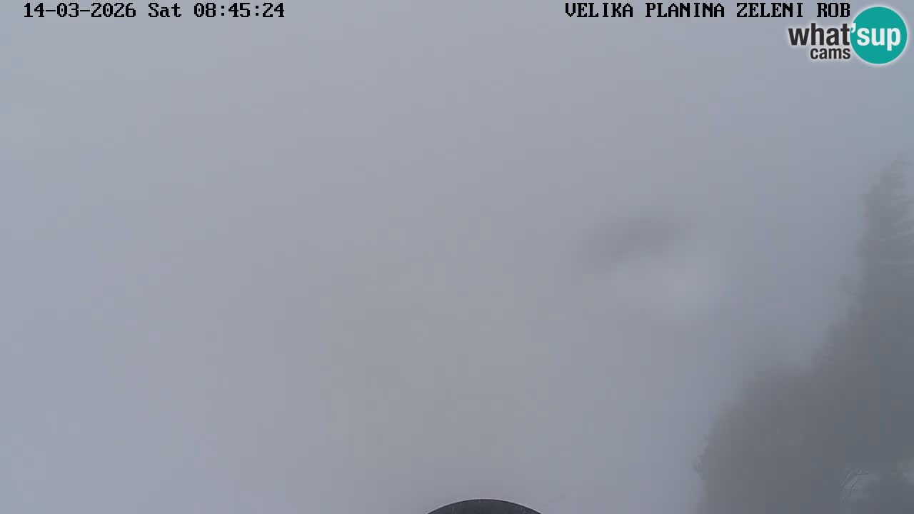 Zeleni Rob | Webcam live Velika Planina