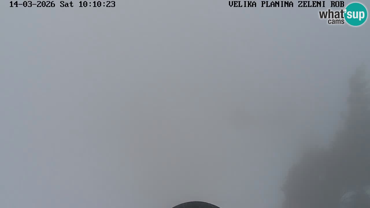Zeleni Rob – Webcam live | Velika Planina