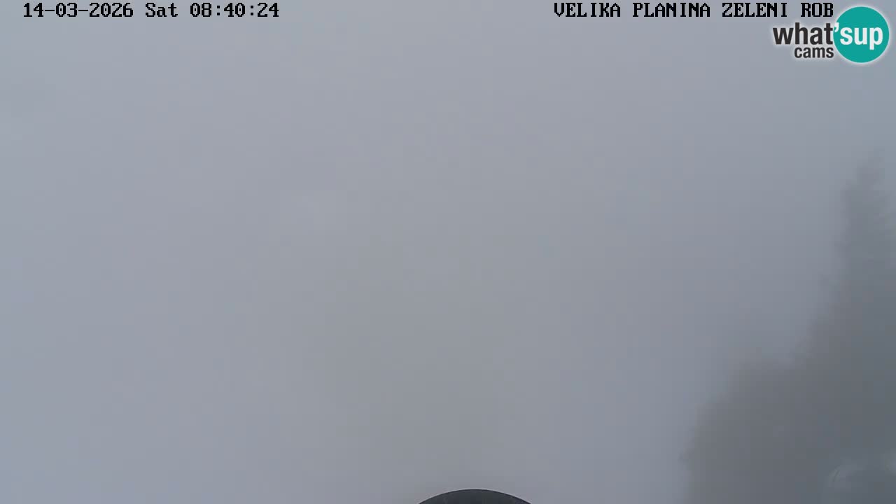 Zeleni Rob | Webcam live Velika Planina