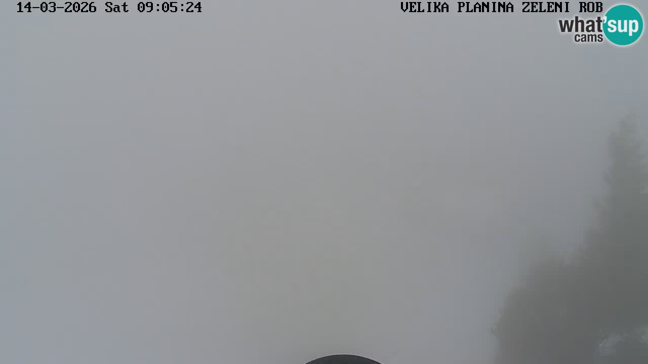 Zeleni Rob – Webcam live | Velika Planina