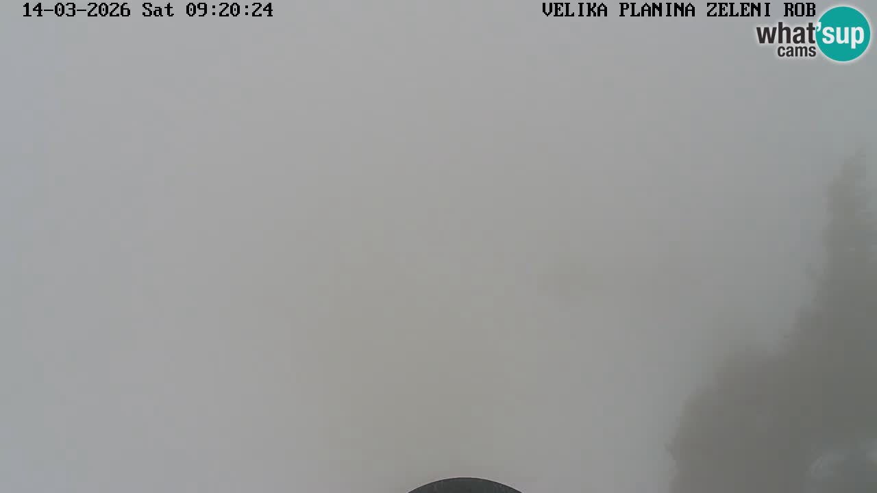Zeleni Rob – Webcam live | Velika Planina
