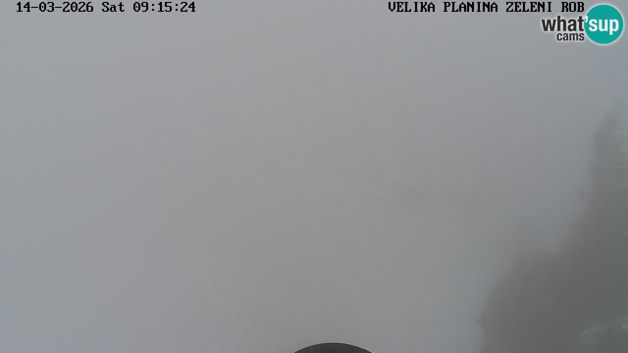 Zeleni Rob – Webcam live | Velika Planina
