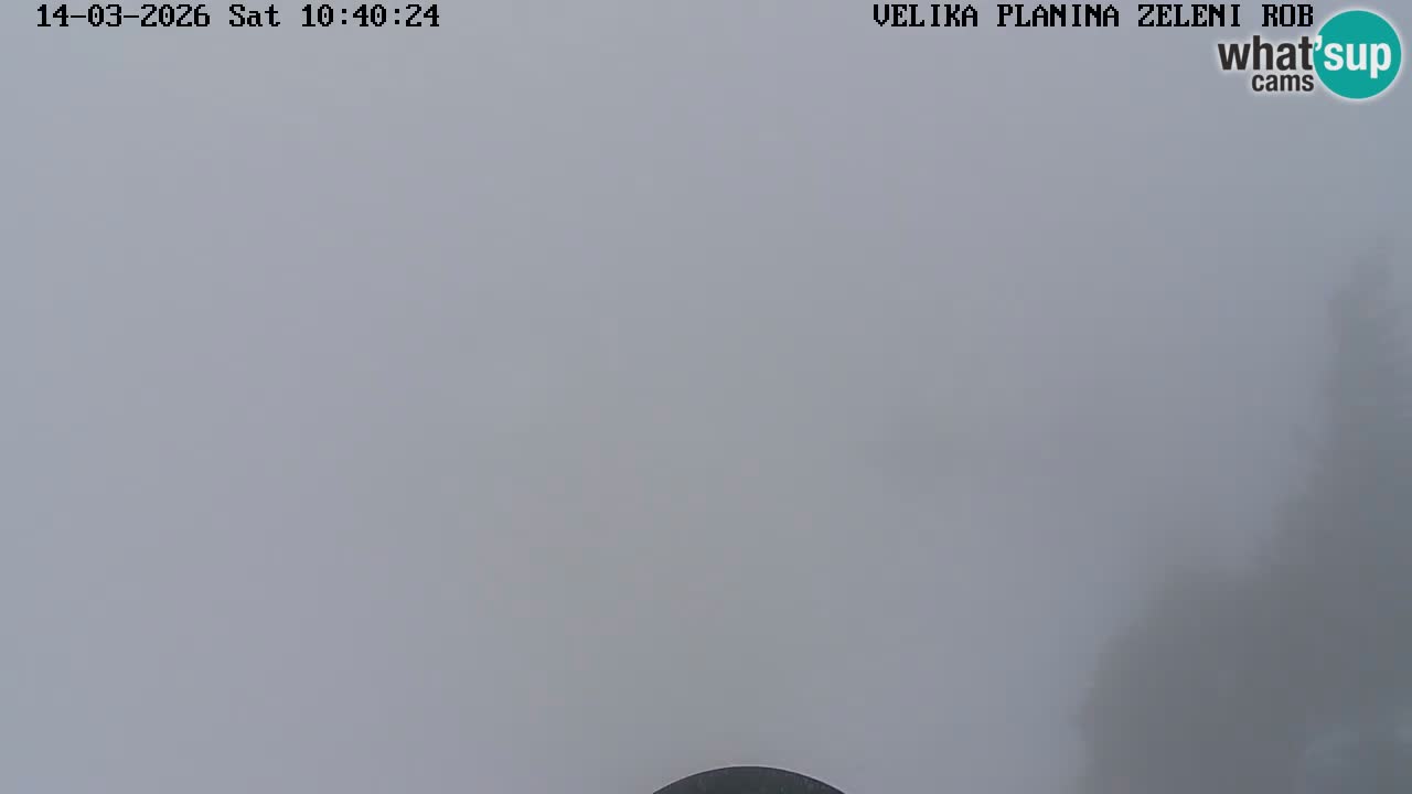 Zeleni Rob – Webcam live | Velika Planina