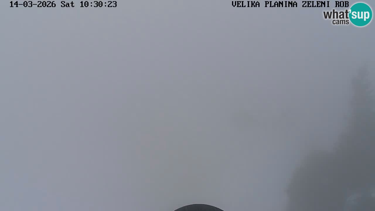 Zeleni Rob | Webcam live Velika Planina