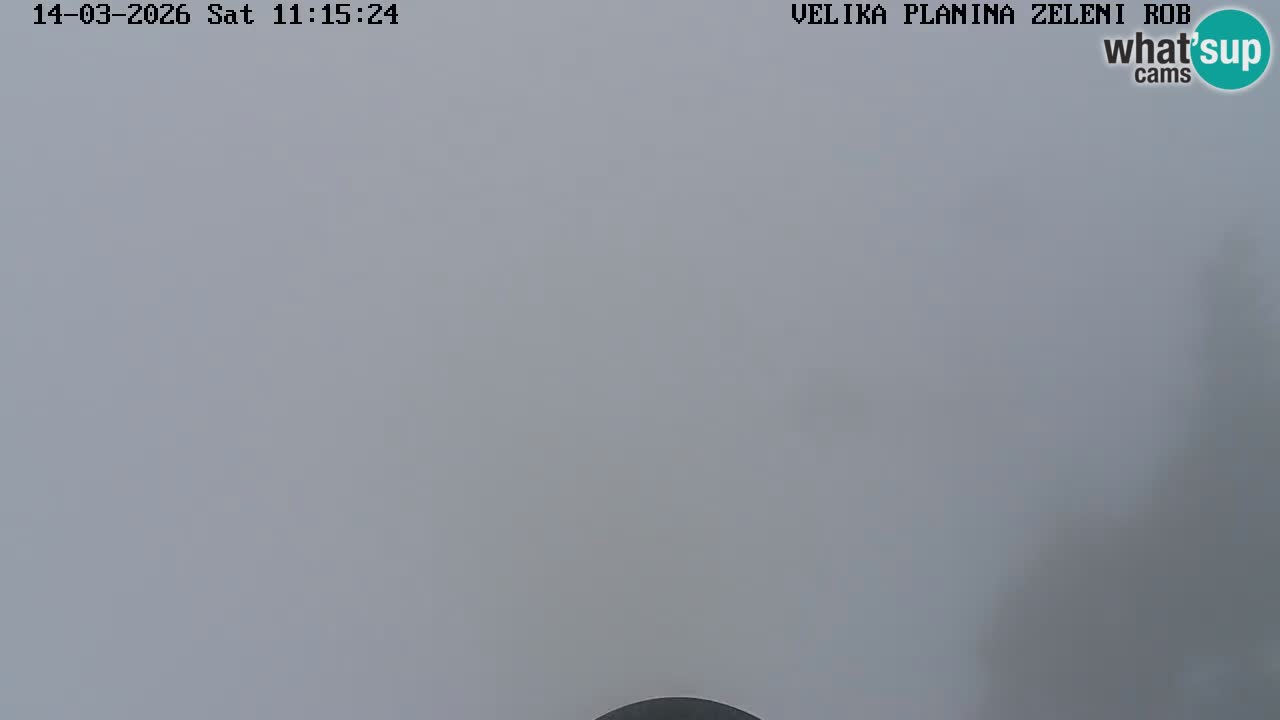 Zeleni Rob | Webcam live Velika Planina