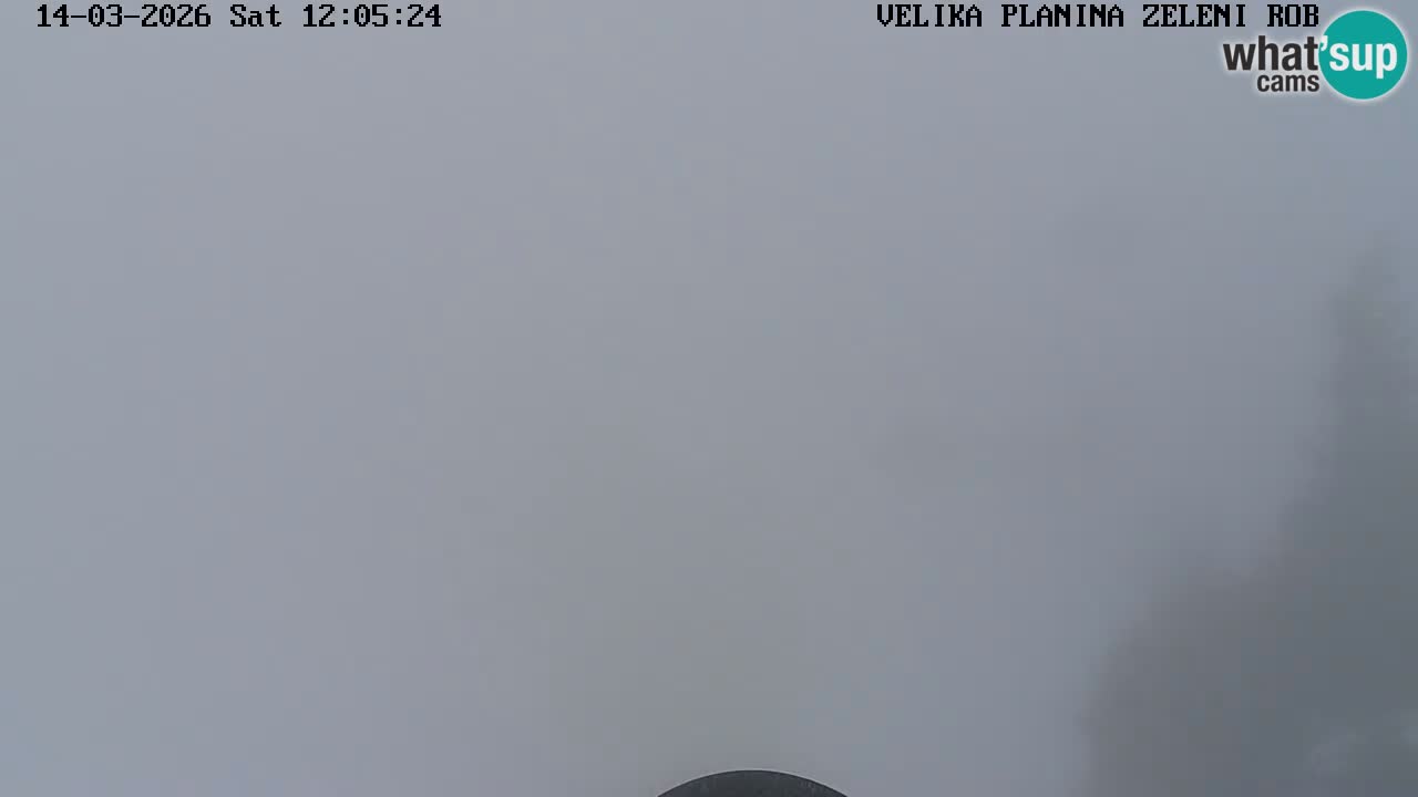 Zeleni Rob | Webcam live Velika Planina