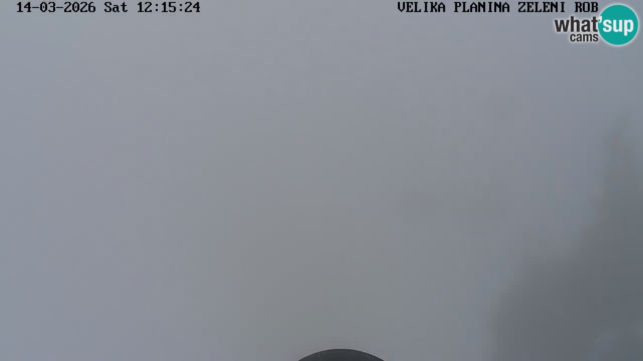 Zeleni Rob | Webcam en vivo Velika Planina