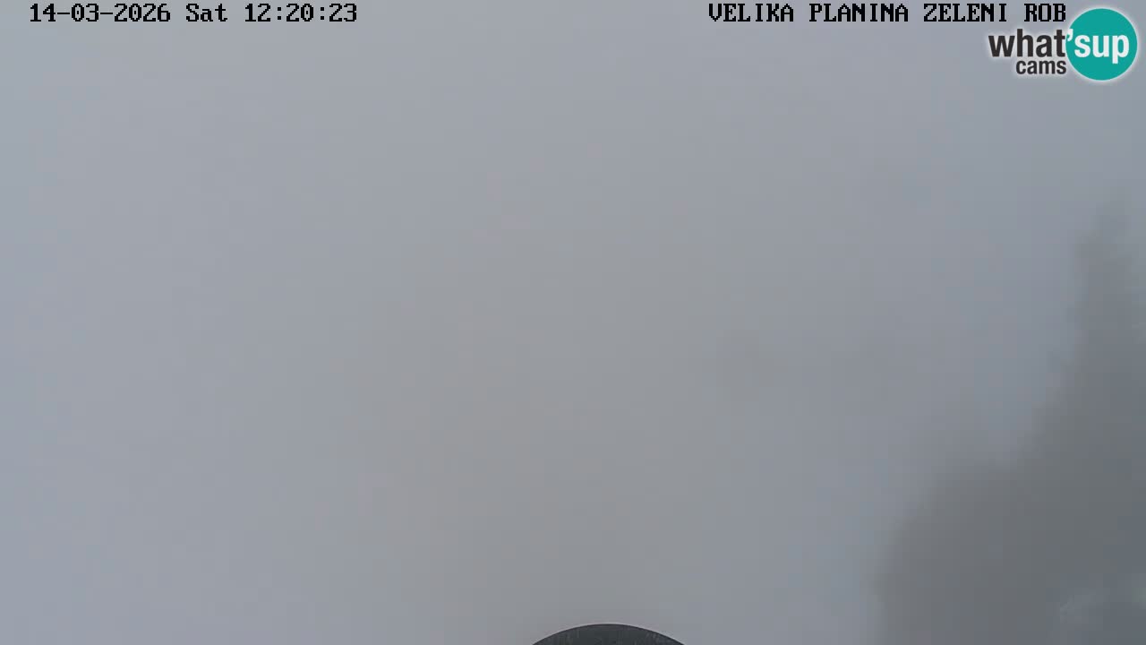 Zeleni Rob | Webcam en vivo Velika Planina
