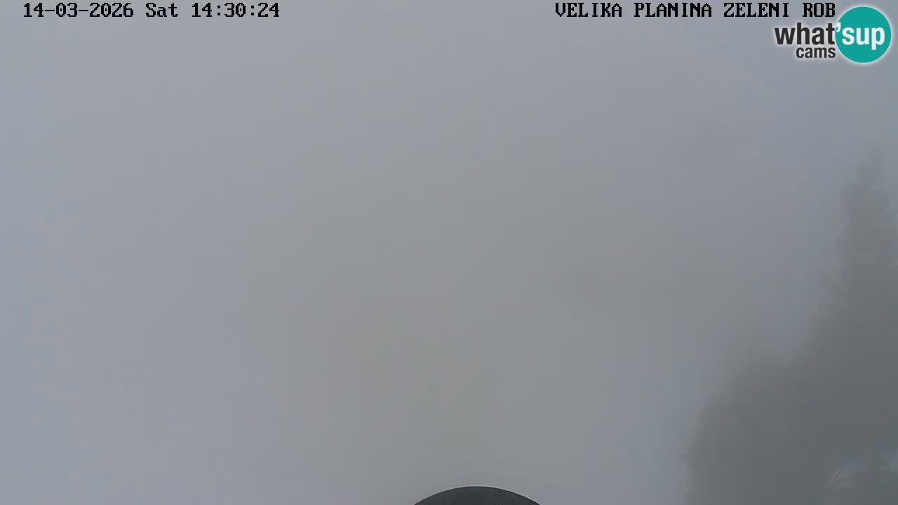 Zeleni Rob – Webcam live | Velika Planina