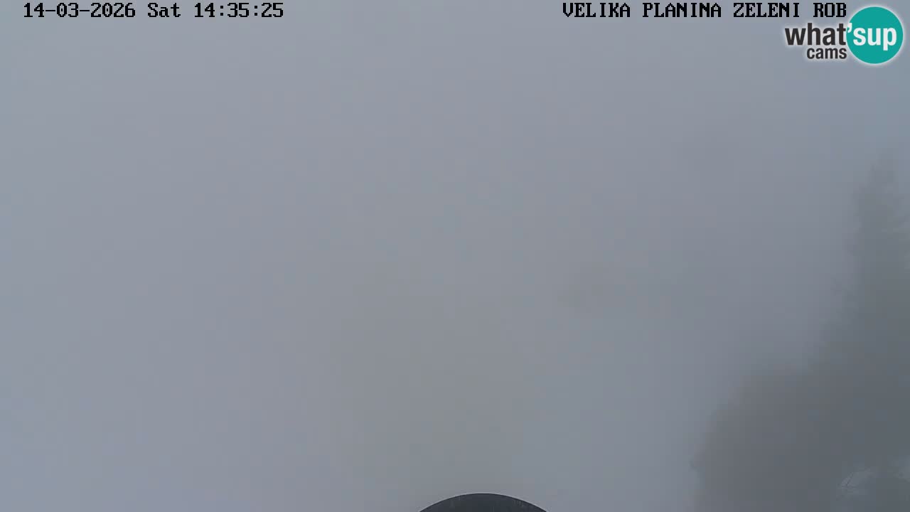 Zeleni Rob – Webcam live | Velika Planina