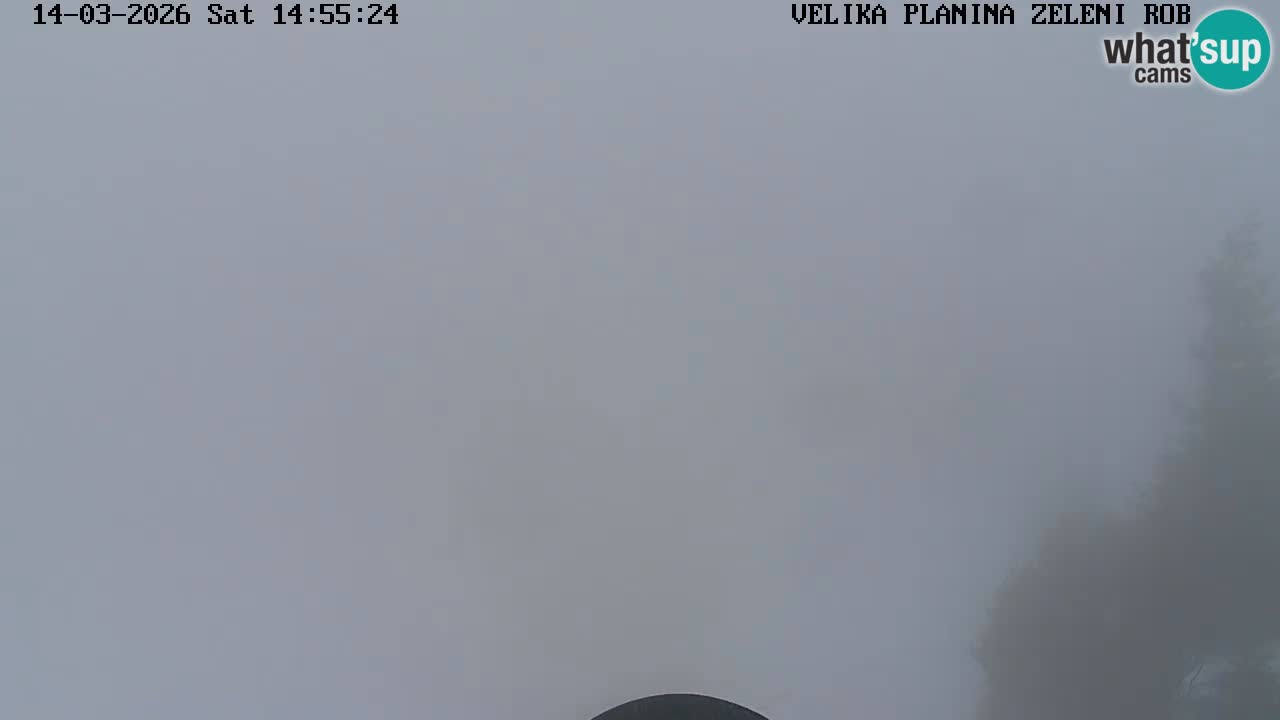 Zeleni Rob – Webcam live | Velika Planina