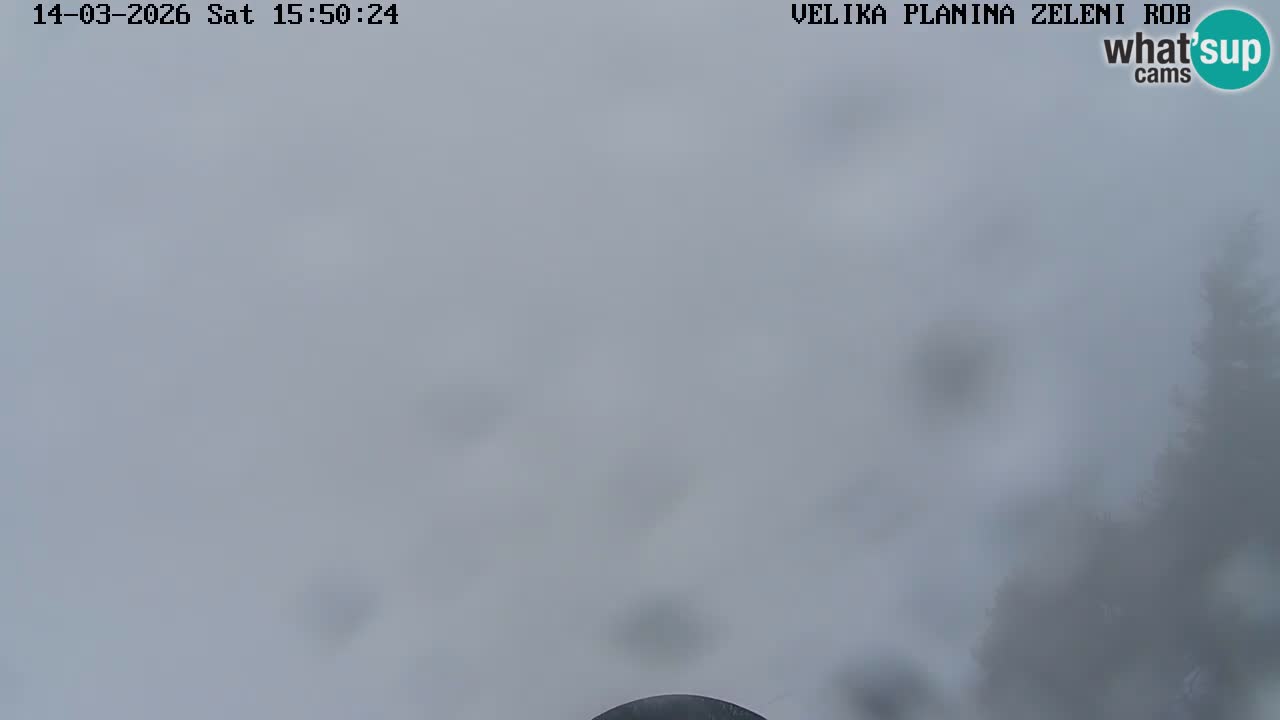 Zeleni Rob – Webcam live | Velika Planina