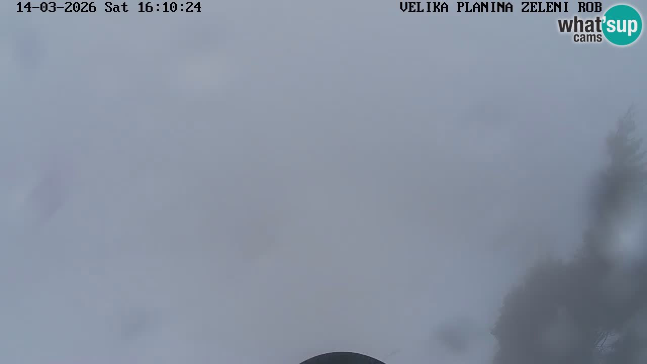 Zeleni Rob – Webcam live | Velika Planina