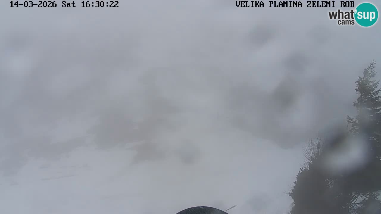 Zeleni Rob – Webcam live | Velika Planina