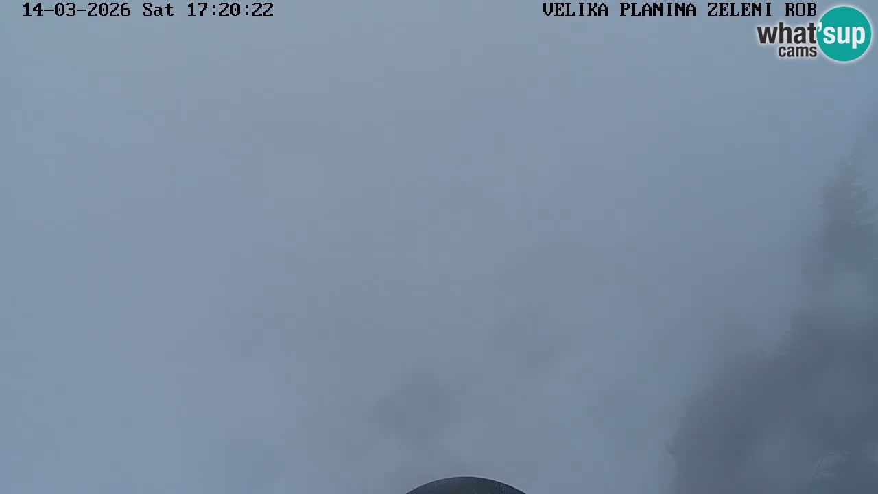 Zeleni Rob – Webcam live | Velika Planina
