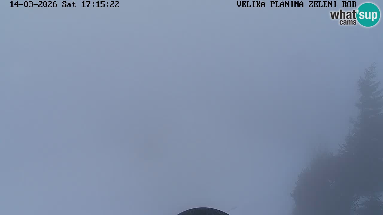 Zeleni Rob – Webcam live | Velika Planina
