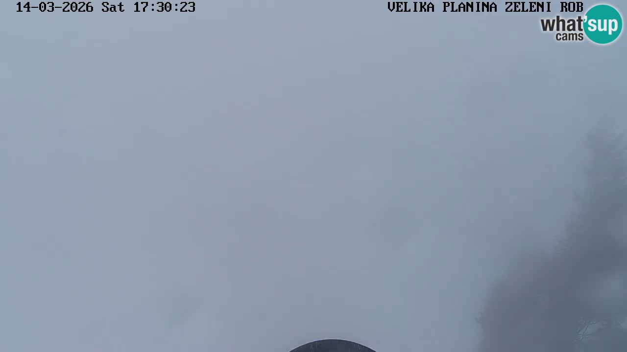 Zeleni Rob – Webcam live | Velika Planina