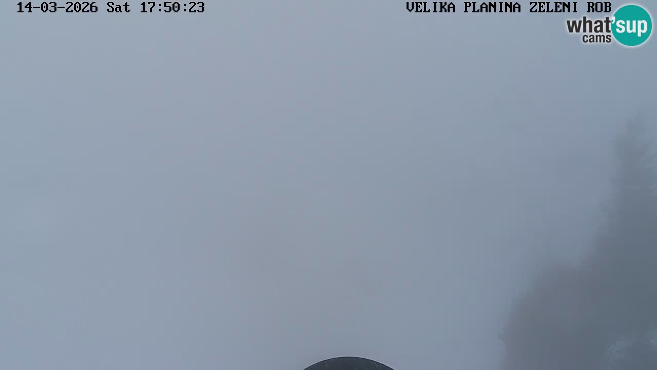 Zeleni Rob – Webcam live | Velika Planina