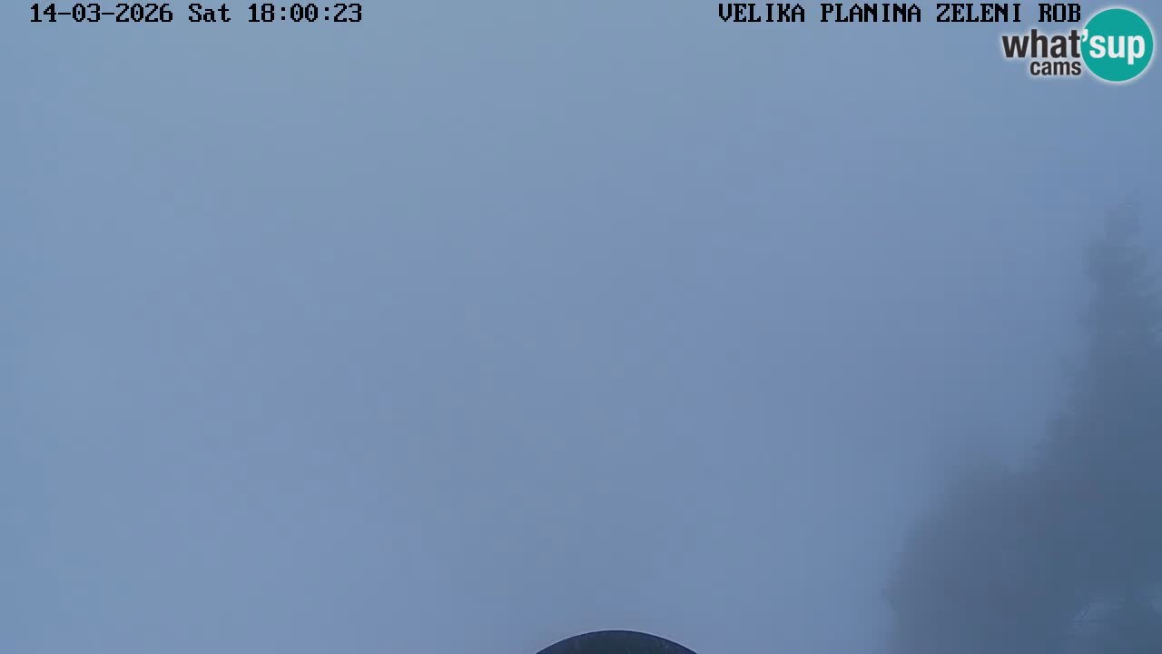 Zeleni Rob – Webcam live | Velika Planina