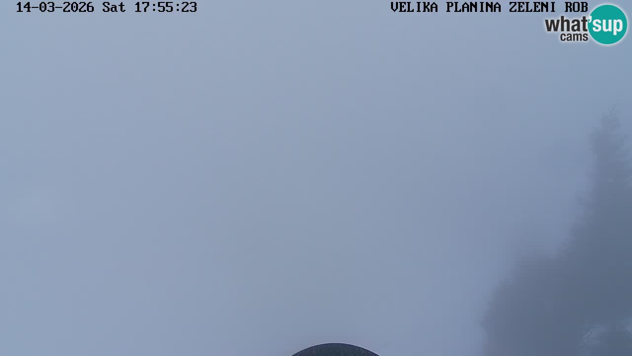 Zeleni Rob – Webcam live | Velika Planina