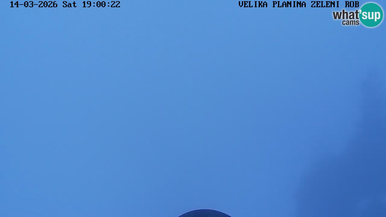 Zeleni Rob – Webcam live | Velika Planina