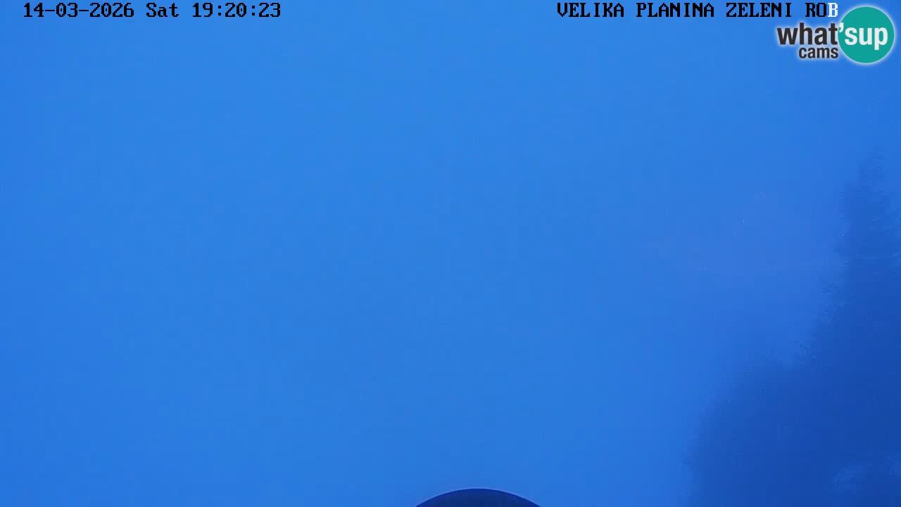 Zeleni Rob | Webcam live Velika Planina