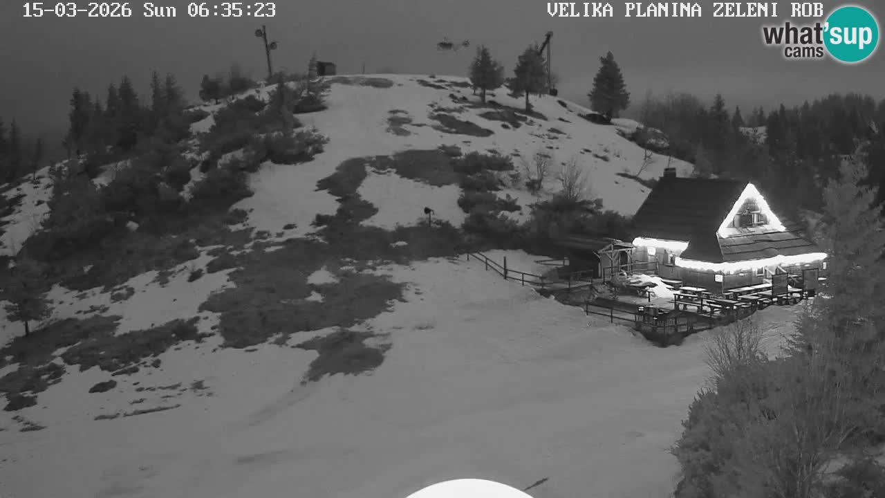 Zeleni Rob – Webcam live | Velika Planina