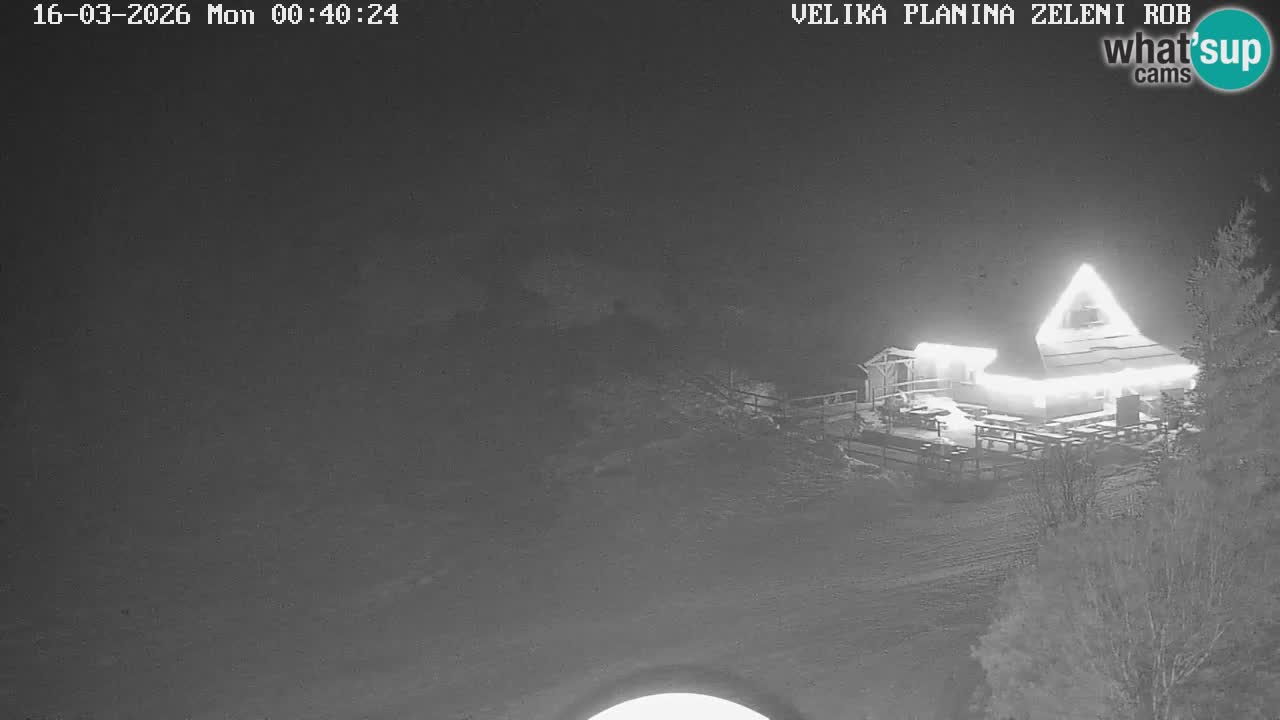 Zeleni Rob – Webcam live | Velika Planina