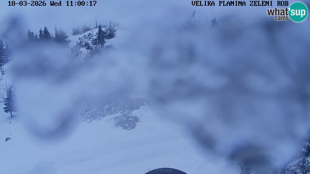 Zeleni Rob – Webcam live | Velika Planina