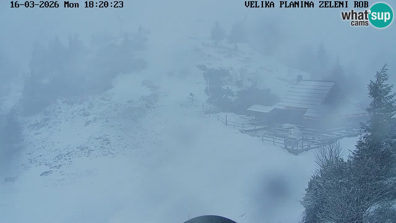 Zeleni Rob – Webcam live | Velika Planina