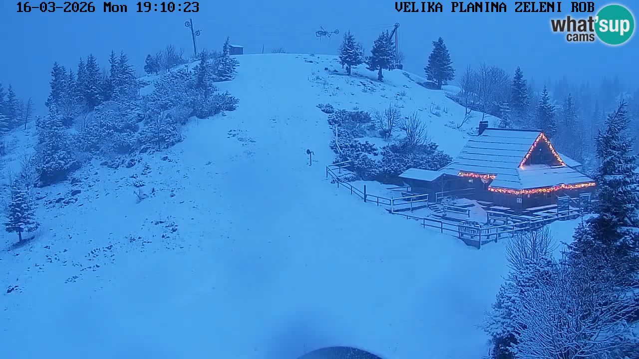 Zeleni Rob | Webcam live Velika Planina