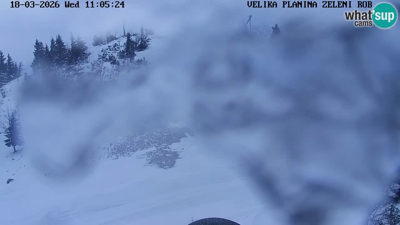 Zeleni Rob – Webcam live | Velika Planina