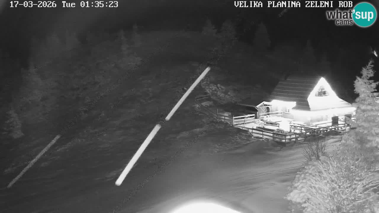 Zeleni Rob – Webcam live | Velika Planina