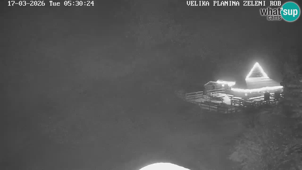 Zeleni Rob – Webcam live | Velika Planina