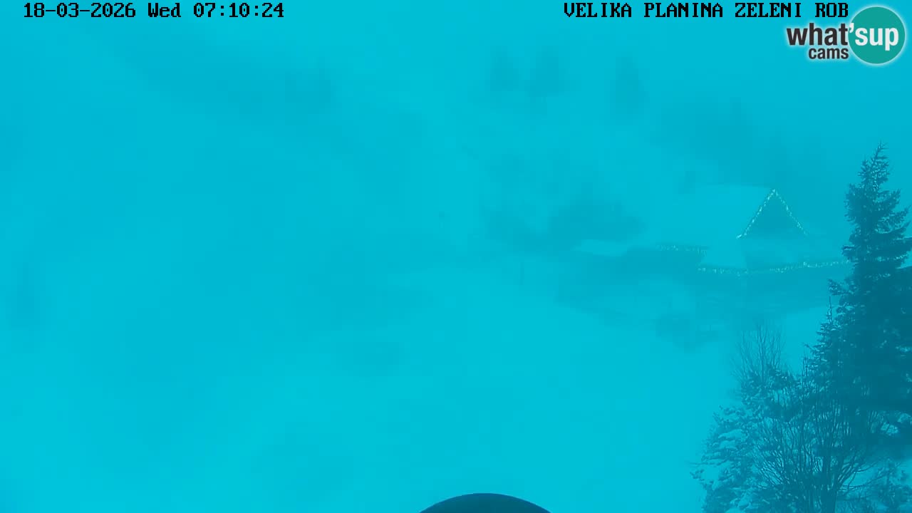 Zeleni Rob – Webcam live | Velika Planina