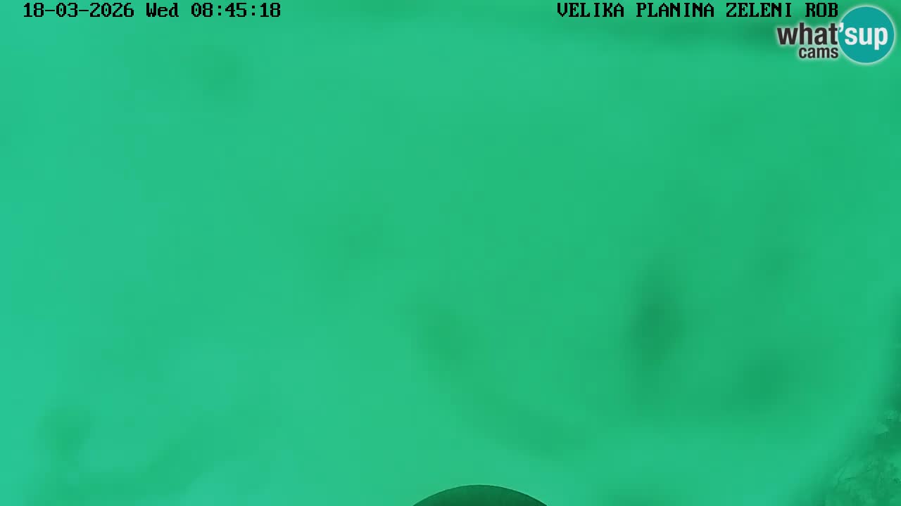 Zeleni Rob – Webcam live | Velika Planina